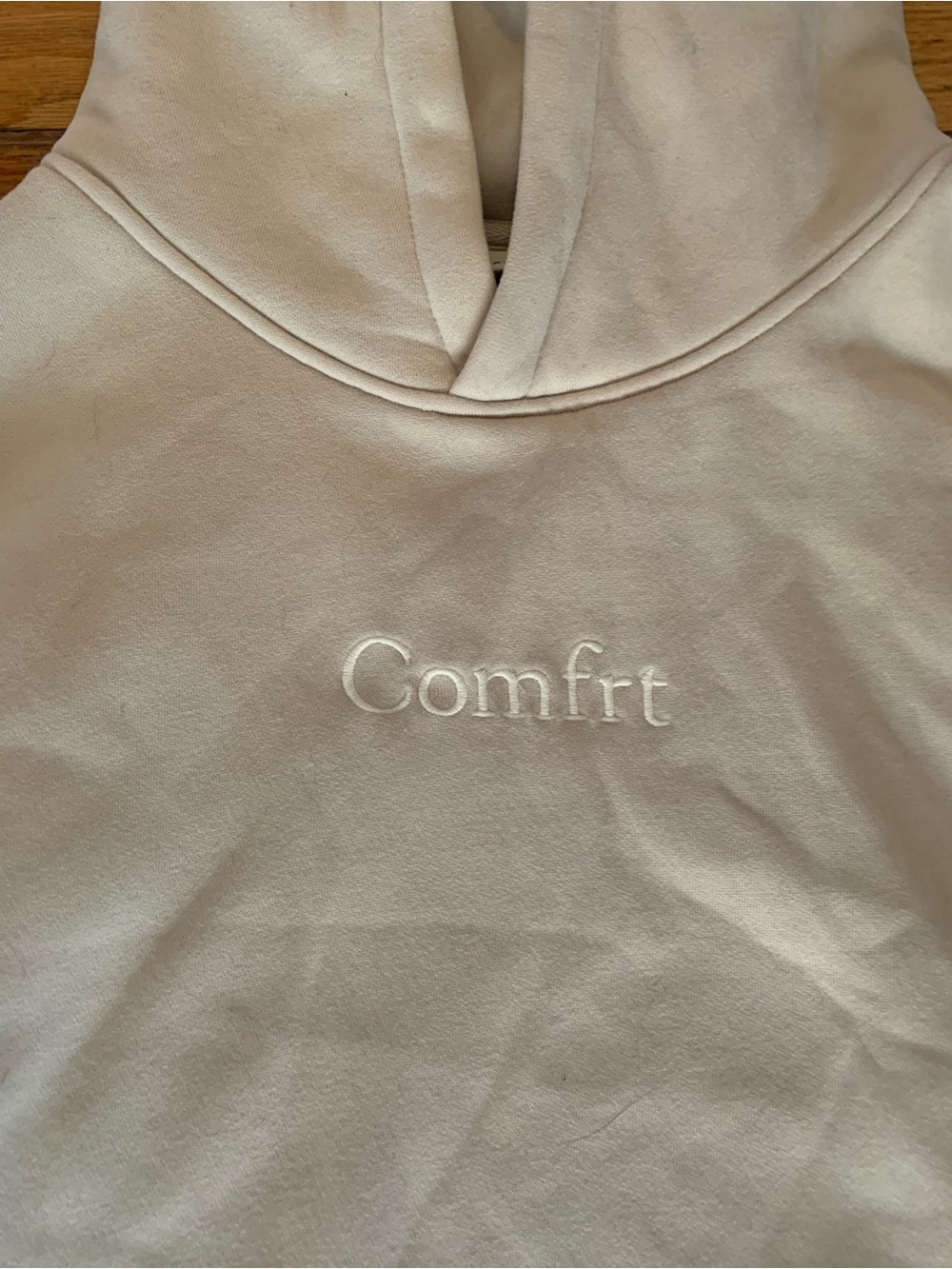 Comfort Cream Hoodie - Women’s Pullover Sweatshirt Set XL HEAVY SOFT